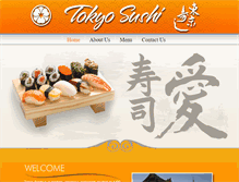 Tablet Screenshot of iluvtokyosushi.net